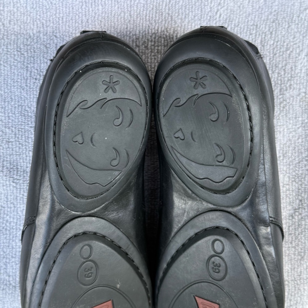 Camper Right Leather Ankle Booties Black Rubber Outsole EU 39 US 8.5 Flexible - Picture 12 of 16